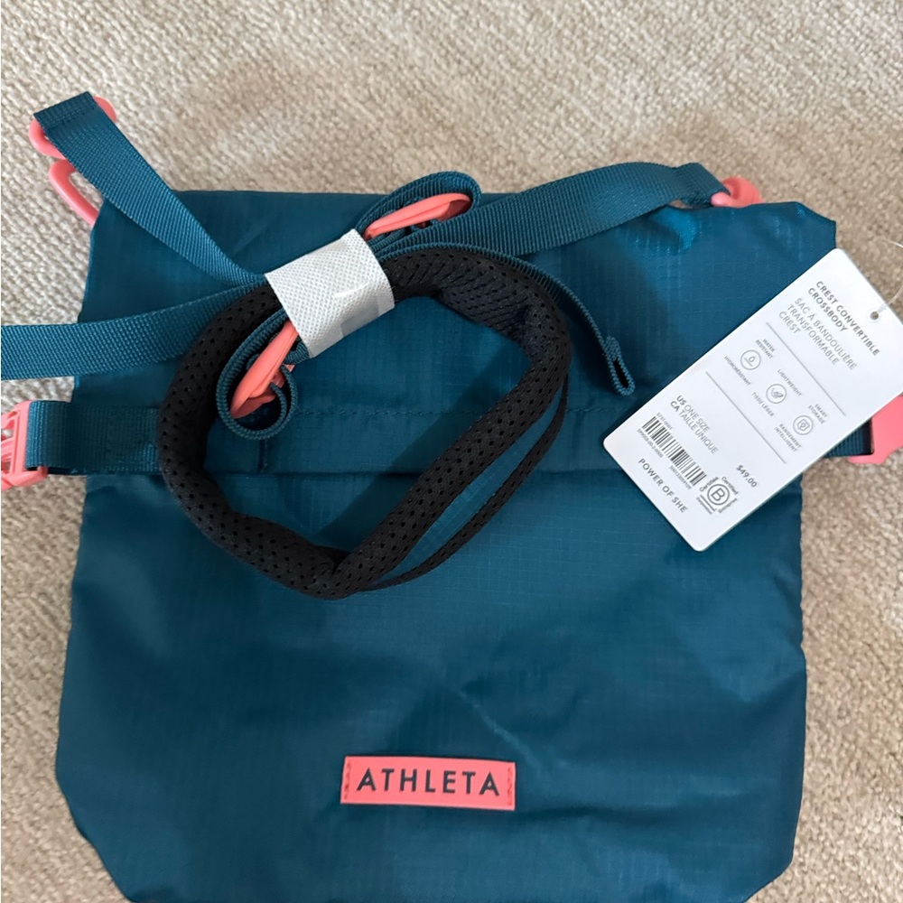 Athleta Blue and Pink Women's Backpack